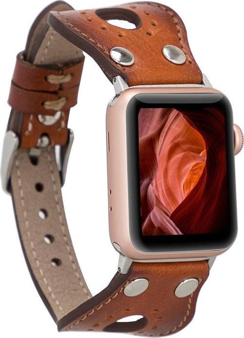 Apple Watch Uyumlu Deri Kordon Ronda 38-40-41mm ST RST2E
