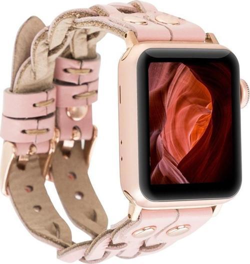 Apple Watch Uyumlu Deri Kordon York Double Tour NU2