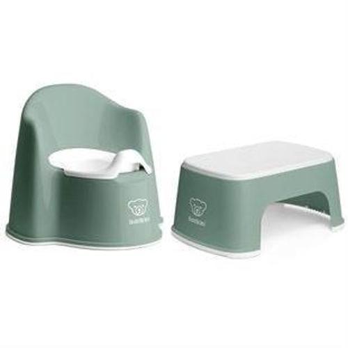 Eğitici Koltuk Oturak & Safe Step Banyo Basamağı / Deep Green