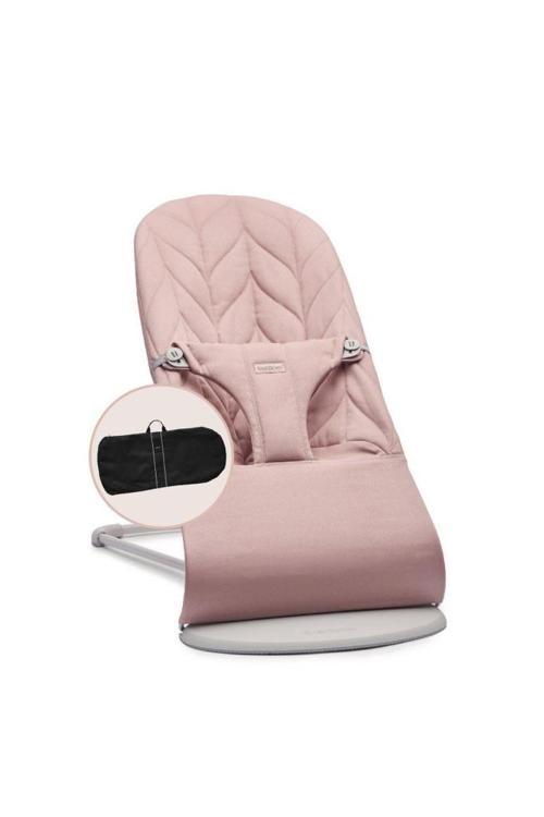 Bliss Ana Kucağı Petal Woven Cotton & Taşıma Çantalı / Dusty Pink