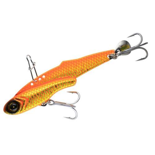FS 441 Jack Eye Frilly 8.3cm 30gr Vibrasyon Yem  Fluorescent Orange Gold UV