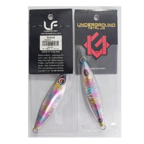 Hybrid 9.5cm 100gr Metal Jig Yem Rainbow