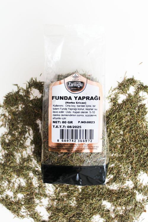 Funda Yaprağı Bitkisi Otu Şifalı Bitkiler 80 Gr