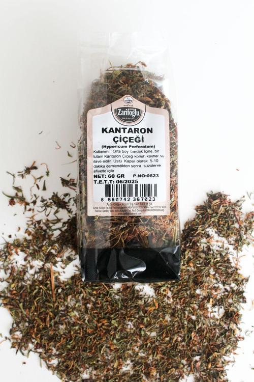 Kantaron Çiçeği Otu Bitkisi Şifalı Bitkiler 60 Gr