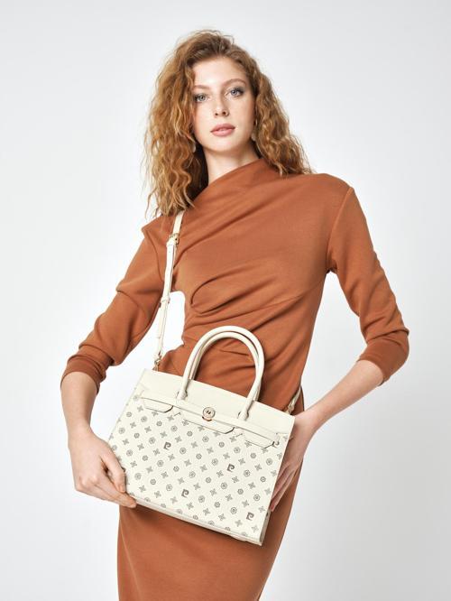Kadın Omuz Çantası Bej 05PC25Y10318