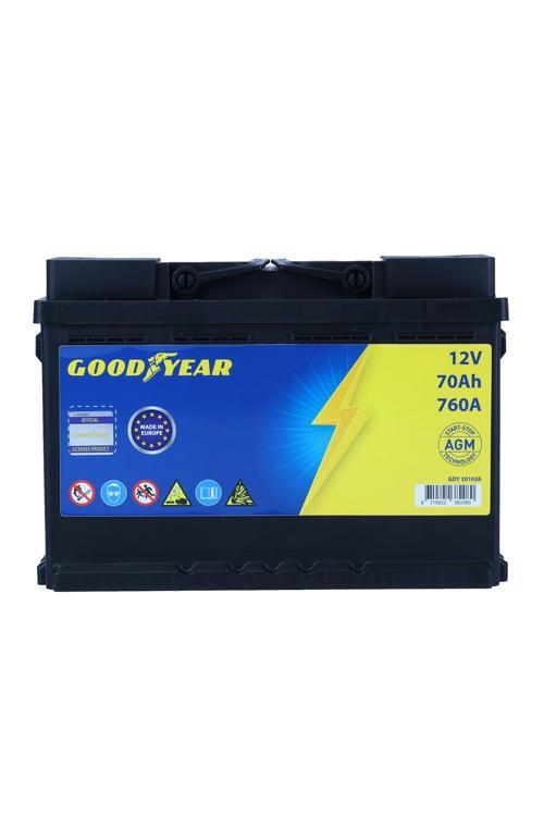 12V 70 AMPER EFB START&STOP (760) SOĞUK MARŞ AKIMI AKÜ - Eski Akü İadesiz