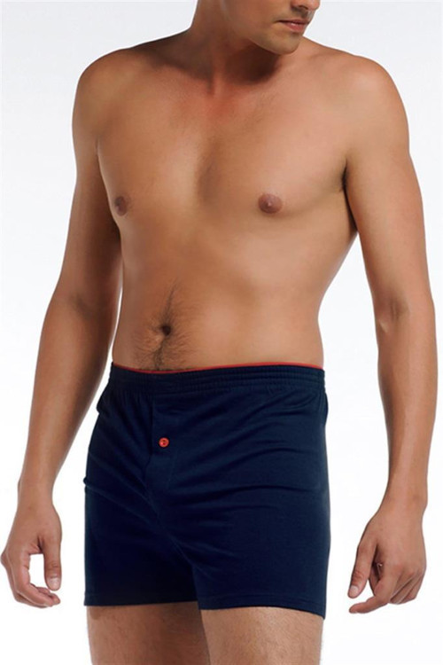 Erkek Pamuklu Penye Boxer 805