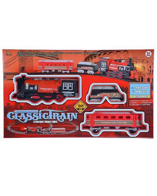 Classictran 20 Parça Işıklı ve Sesli 3lü Tren Seti 227