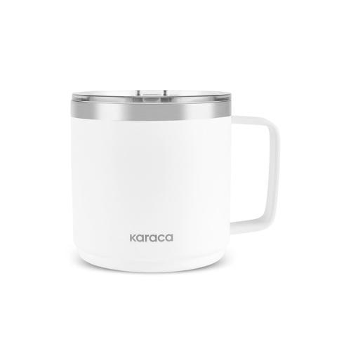 Thermal Çelik Termos Bardak 420 ml Beyaz