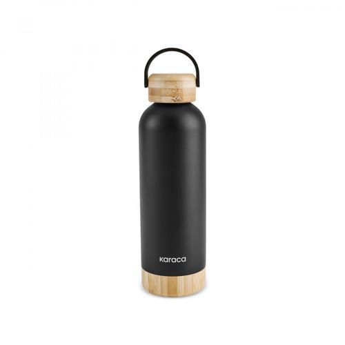 Woody Çelik Sızdırmaz Termos 500 ml Siyah