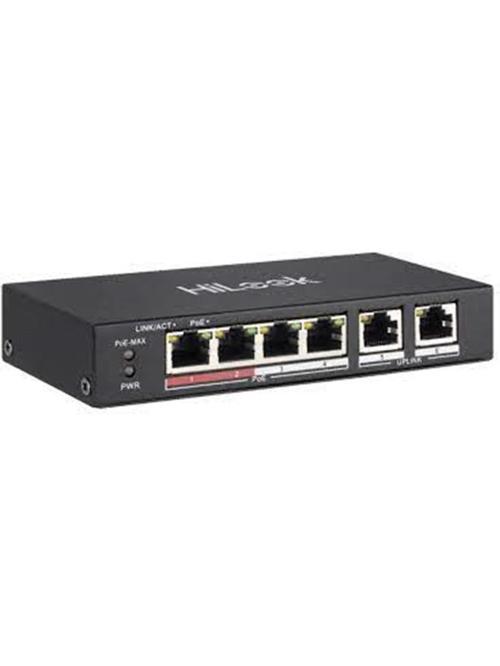Ns-0106Mp-35 4 Port Poe, 35W, +2 Port Megabit Uplink Switch