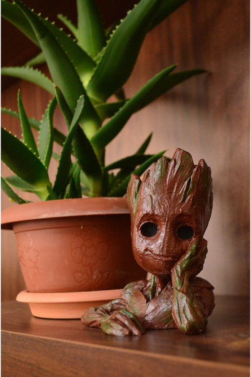 Marvel Comics Groot Figür/Büst Saksı 12Cm