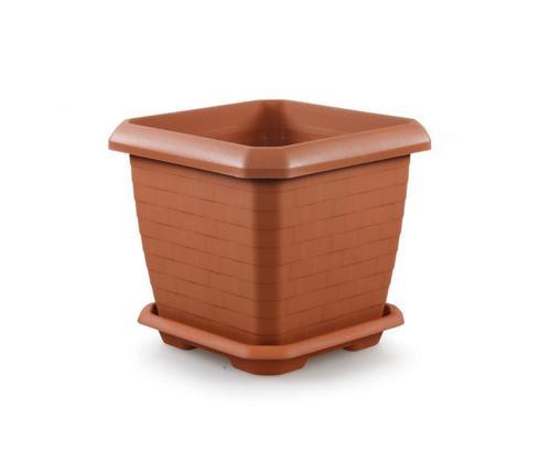SO-HK03 Hisar Kare Tabaklı Saksı 25.5 litre No 3