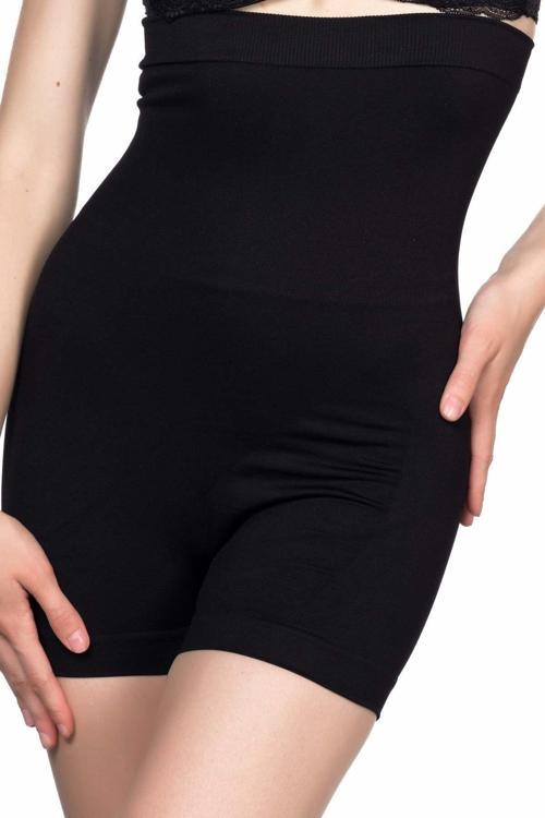 Siyah Mı 2047 Yüksek Bel Boxer Korse