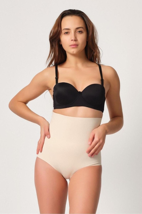 Ten Mı 2708 Lazer Yüksek Bel Kesim Slip Korse