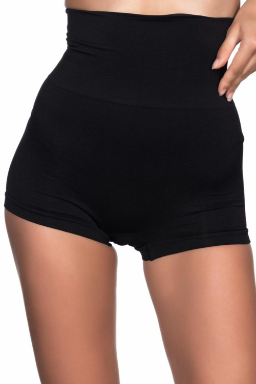 Kadın Siyah Toparlayıcı Double Boxer Korse Yeni Sezon