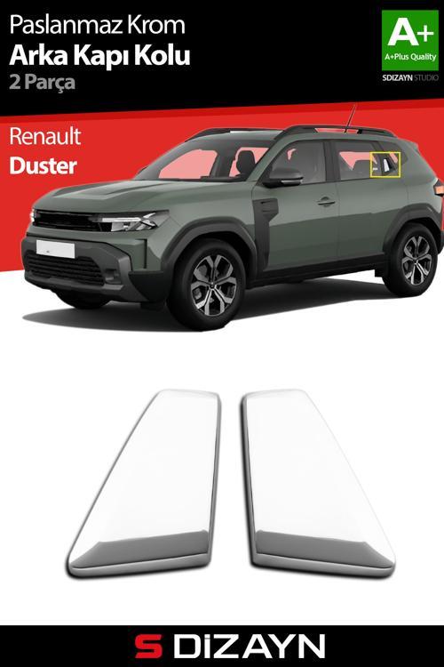 Renault Duster Krom Arka Kapı Kolu 2 Prç. 2024 Üzeri A+ Kalite