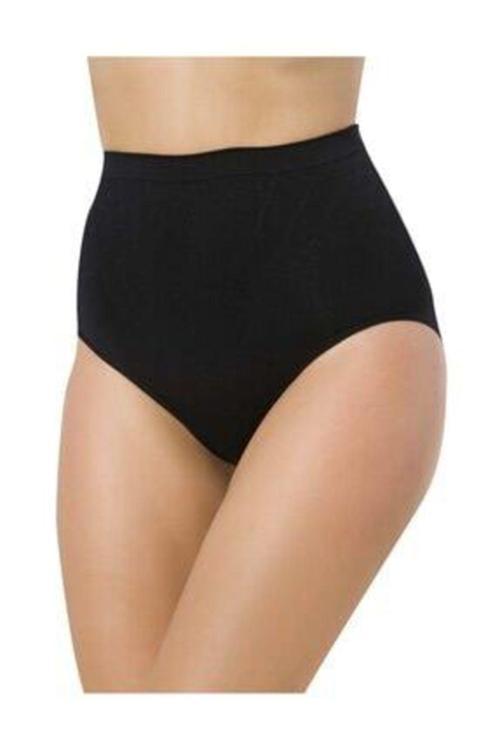 Siyah Karın Toparlayıcı Slip Külot Korse