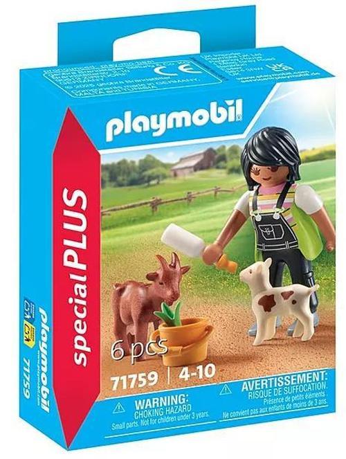 71759 Woman with Goats