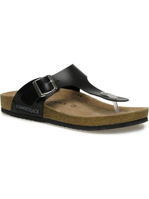 BITE SİYAH 3FX PARMAK ARASI TOKALI CASUAL ANATOMİK TERLİK