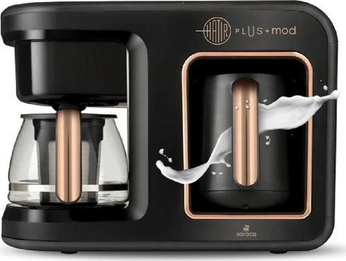 Hatır Plus Mod 5in1 Black Copper Çay ve Filtre Kahve Makinesi