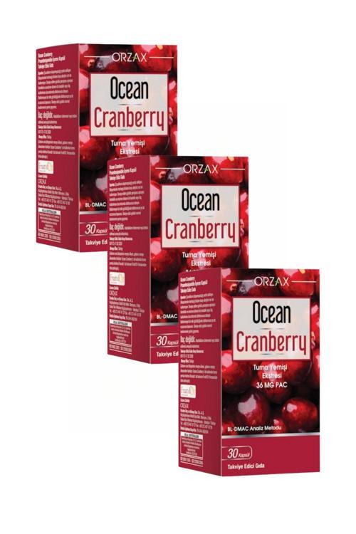 Cranberry 30 Kapsül x 3 Adet