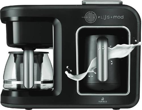 Hatır Plus Mod 5 In 1 Konuşan Kahve Ve Çay Makinesi Black Chrome