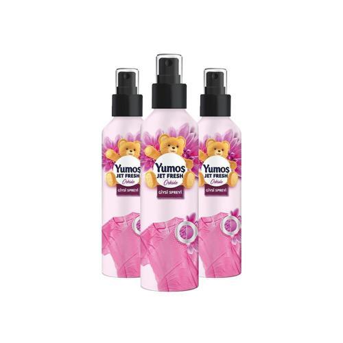 Jet Fresh Ütü Etkisi Giysi Spreyi Orkide 200 ml x 3