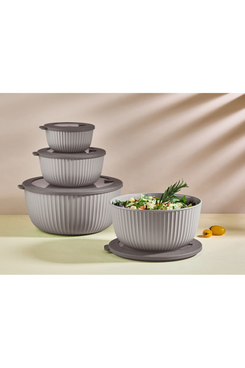 Hobby Life Dora 4'Lü Vakumlu Saklama Kabı Seti – Yeşil (0.5L-1.3L-2.6L-4.2L)