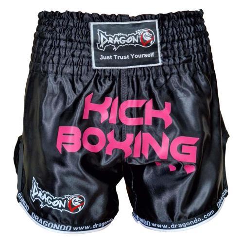 KB247 Kick Boks Şort Pink Heart Kick Boxing Antrenman Şortu