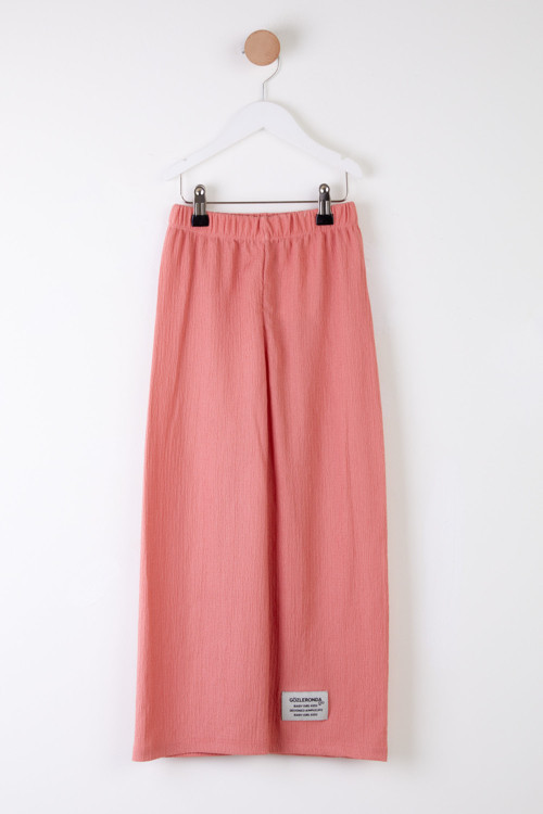 Kız Çocuk Gül Arma Detaylı Pijama Altı - 25488