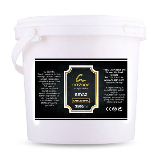Akrilik Boya 3500ml - Beyaz (ys)