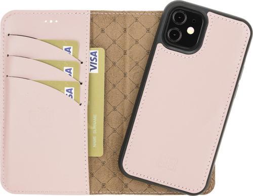 Apple iPhone 12 mini Uyumlu Deri Cüzdanlı Kılıf NU2
