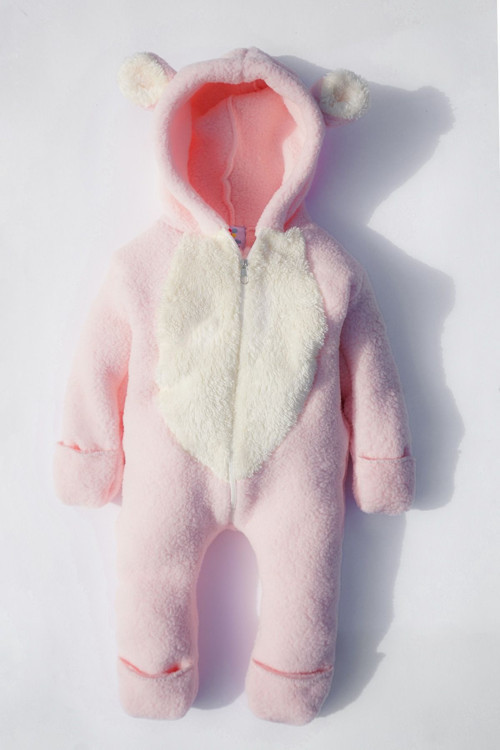 Kız Bebek Ve Çocuk Peluş Pofuduk Ayıcık Tulum