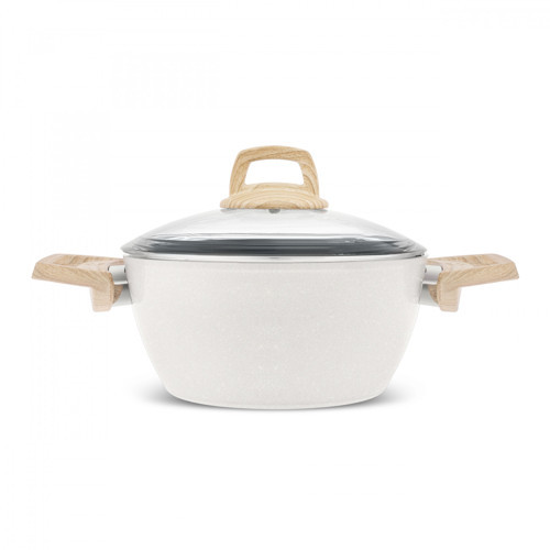 x Refika Swiss Crystal Tencere 24 cm Creamy