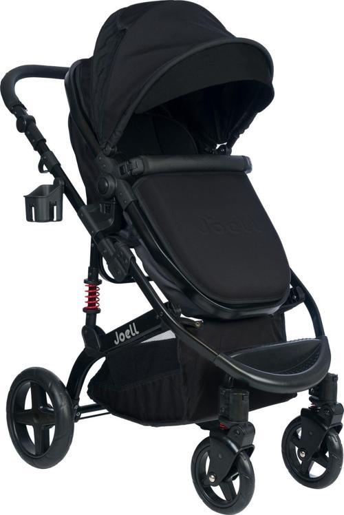 Truva 1712 Travel Sistem Bebek Arabası Full Black