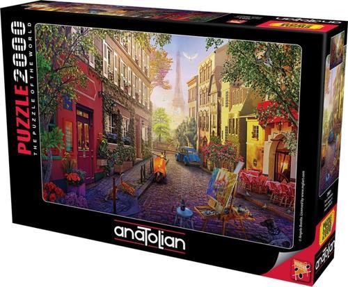 2000 Parçalık Puzzle - Paris Sokakları 3961