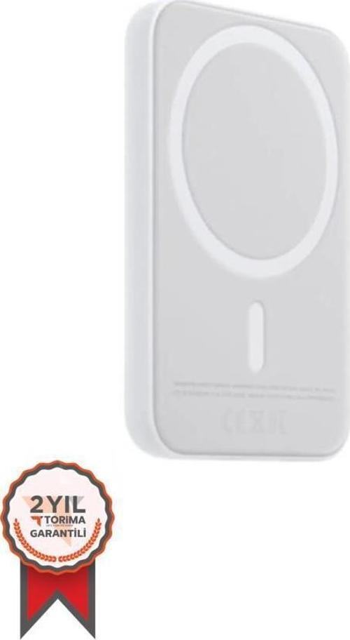 Magsafe Kablosuz Şarj Wireless Şarj Cihazı Powerbank W-04