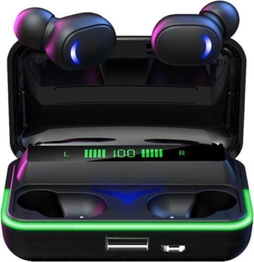 E10 Oyuncu Rgb 5.1 Wireless 1200mah Powerbank Özellikli Kablosuz Bluetooth Kulaklık E10-MİPODS