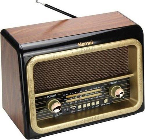 MD-1911BT Retro Nostaljik Radyo Bluetooth Hoparlör FM USB