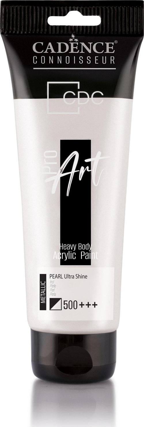 PROART HEAVY BODY  METALİK ULTRA PARLAK AKRİLİK BOYA PRD-500 İNCİ 120 ml