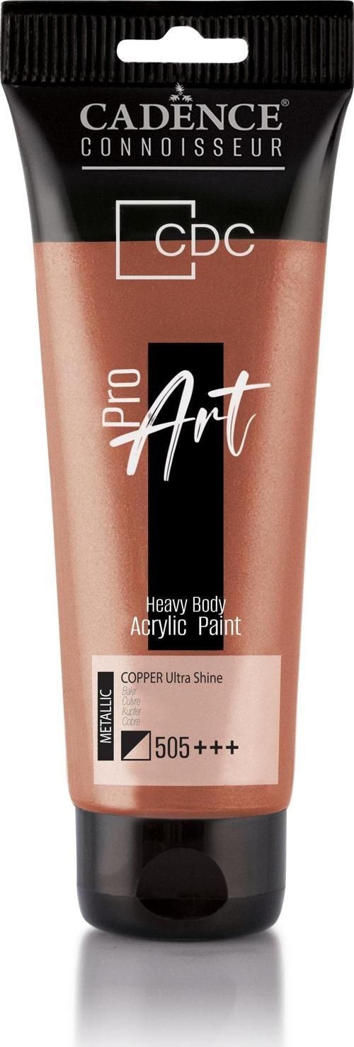 PROART HEAVY BODY  METALİK ULTRA PARLAK AKRİLİK BOYA PRD-505 BAKIR 120 ml