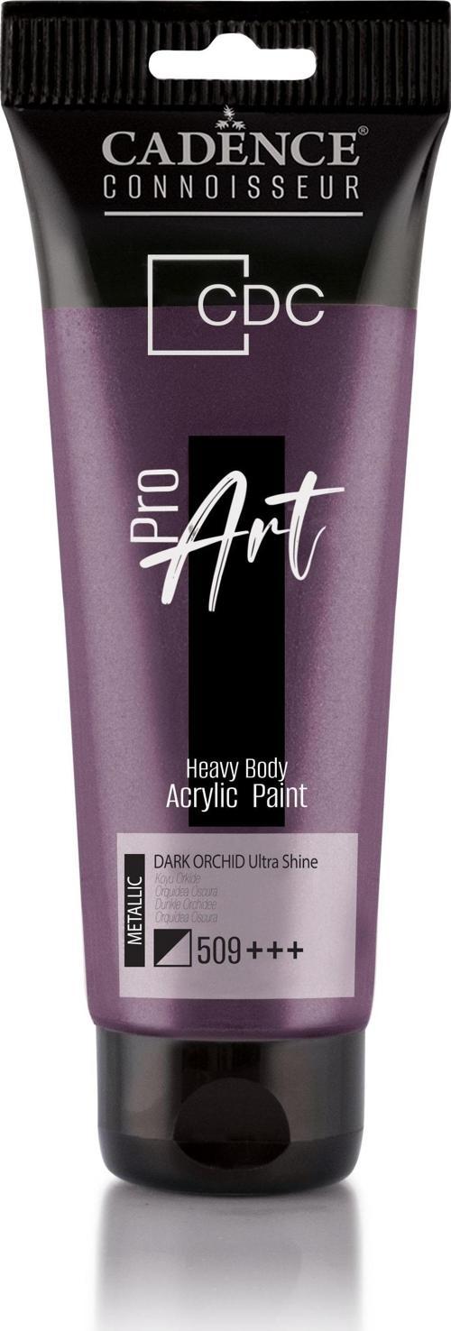 PROART HEAVY BODY  METALİK ULTRA PARLAK AKRİLİK BOYA PRD-509 KOYU ORKİDE 120 ml