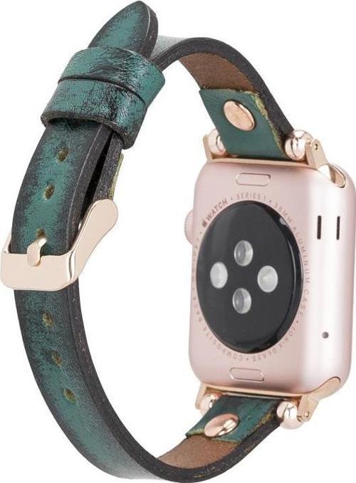 Apple Watch Uyumlu Deri Kordon 38-40-41mm RT V6SEF