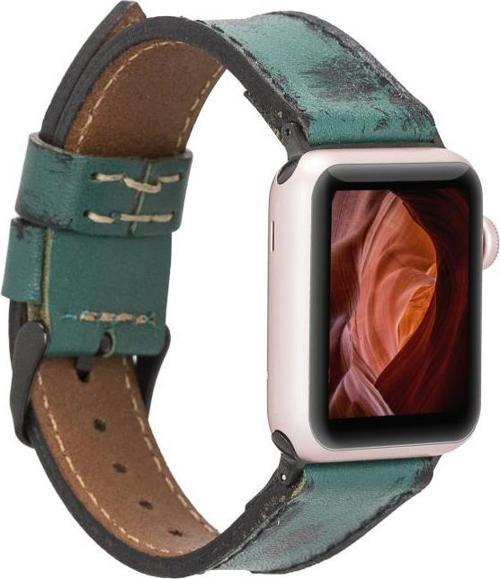 Apple Watch Uyumlu Deri Kordon 38-40-41mm V6