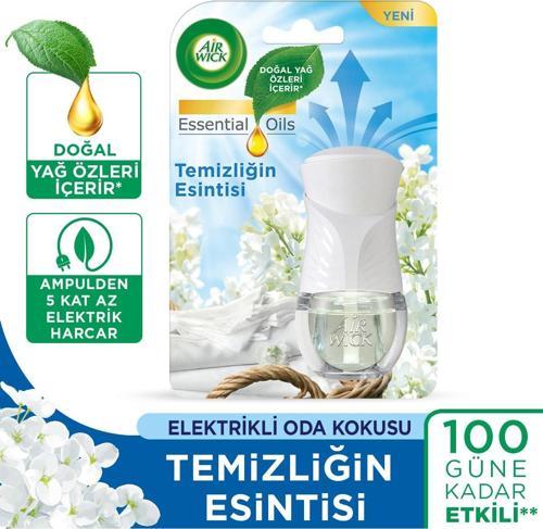 Elektrikli Oda Kokusu Kit Temizliğin Esintisi (1 CİHAZ 1 KOKU)