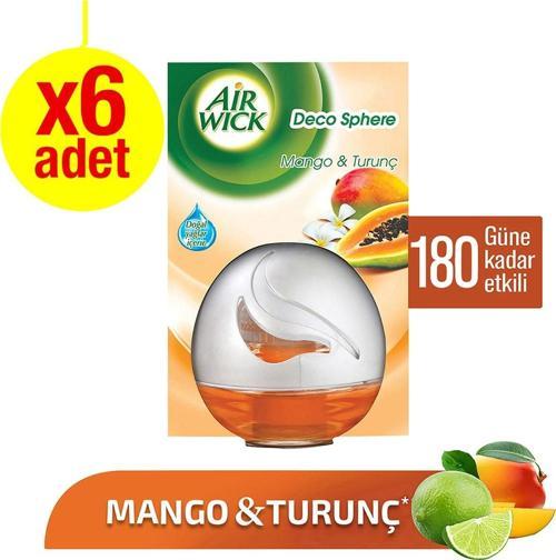 Oda Kokusu Decosphere Mango 75 ml x 6 - 3x2'li Paket