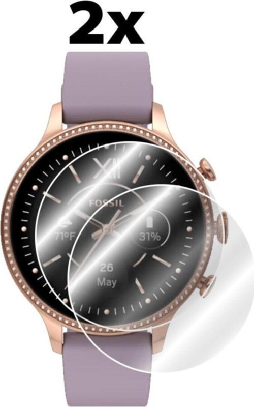 Fossil Gen 6 (KASA BOYUTU 42MM) Ile Uyumlu Hydrogel Ekran Koruyucu (2 ADET)