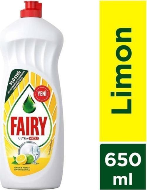 Sıvı Bulaşık Deterjanı Limon 650 ml