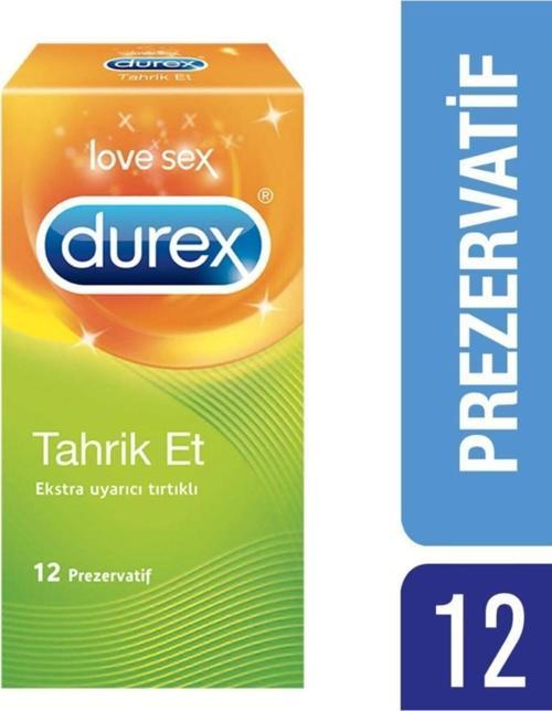 Tahrik Et Tırtıklı Prezervatif, 12'li